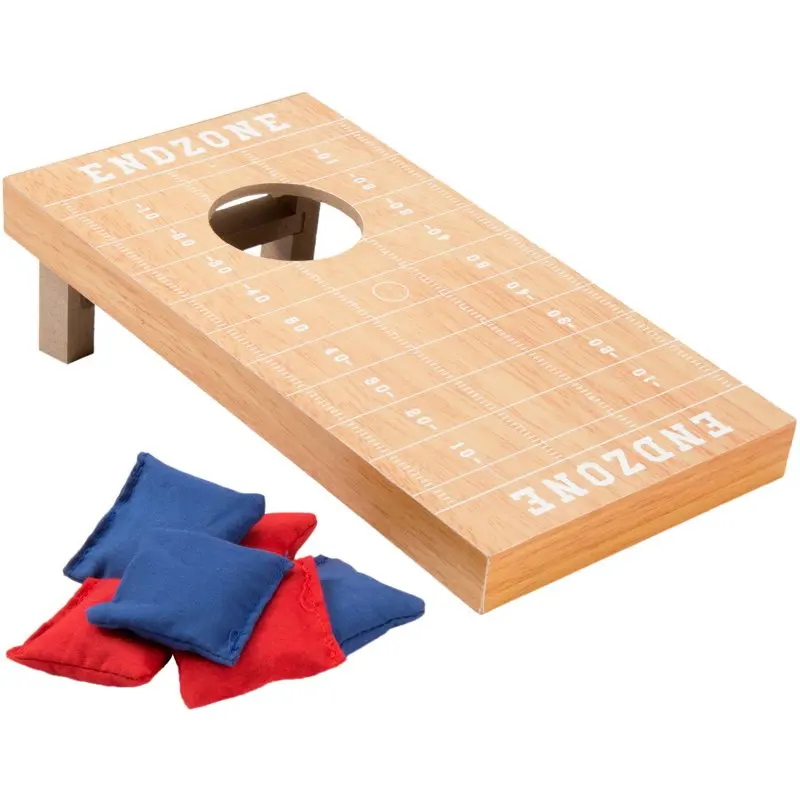 

– Great Durable Street Quality Outdoor Bean Bag Toss Game Durable Great Outdoor Football Single-Field Design Cornhole Bean Bag