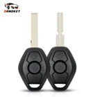 Dandkey дистанционного брелок случае замена Ключи В виде ракушки FOB чехол В виде ракушки Обложка для BMW 3 5 7 серии Z3 Z4 X3 X5 M5 325i E38 E39 E46