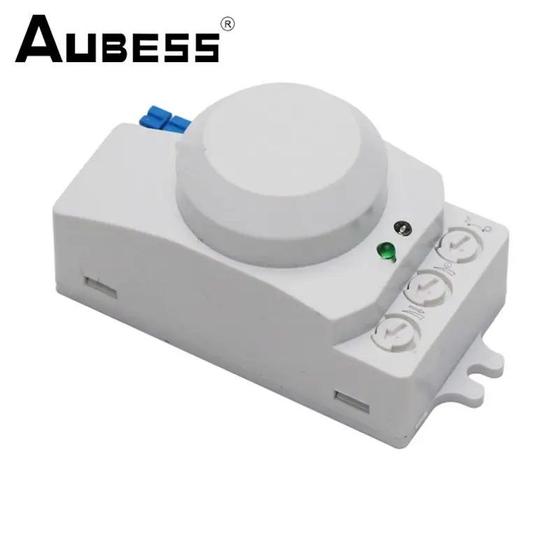 

Human Body Sensor Ac 220v 5.8ghz Light Switch 360 Degreed Motion Sensor 360 Degreec For Led Light Sensors Switches Led