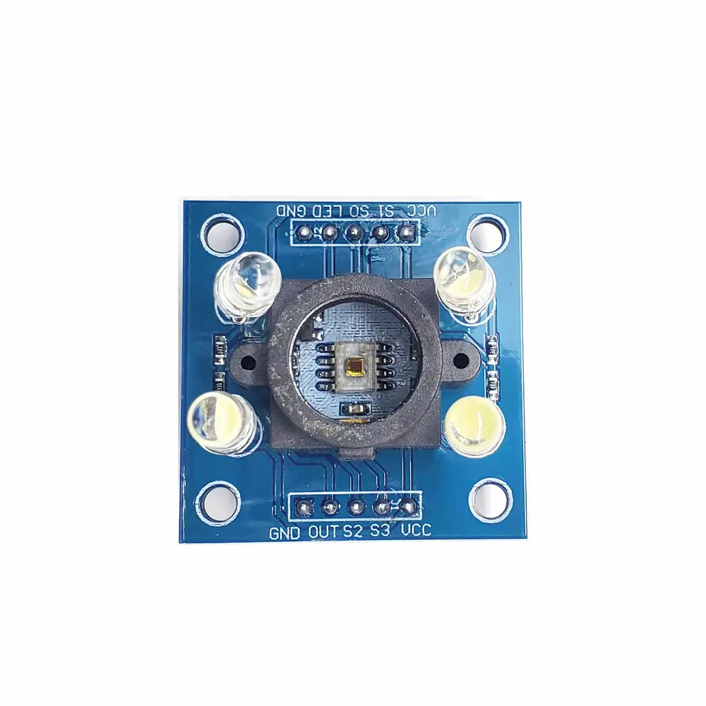 

Φ TCS230 TCS3200 модуль цветного датчика, модуль датчика распознавания цвета для Arduino, модуль «сделай сам», вход постоянного тока 3-5 В