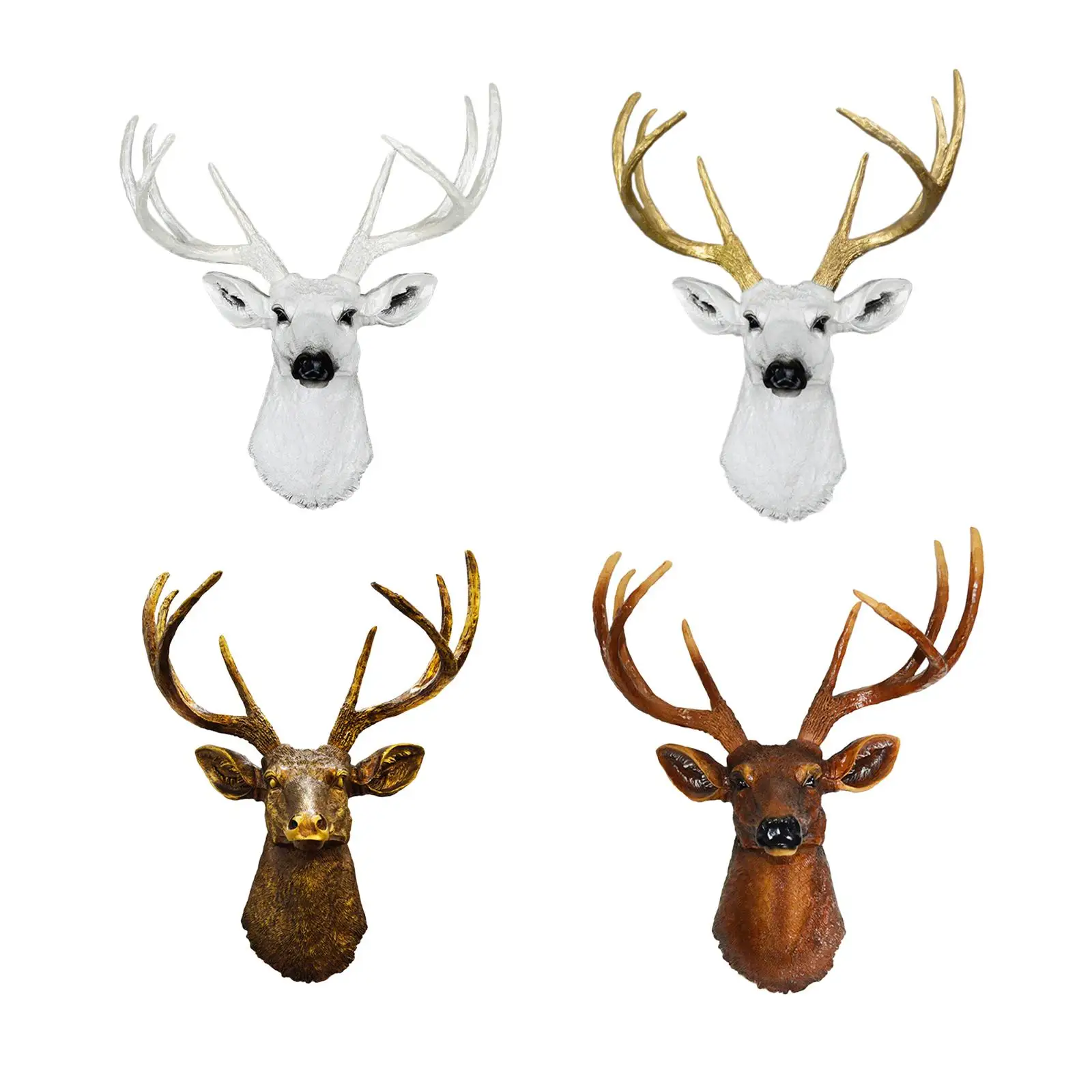 Настенная статуя оленя
