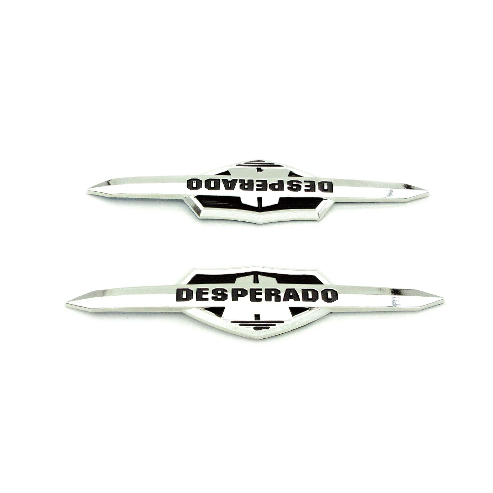 

1 Pair Motorcycle Fuel Tank Gas Emblem Badge Decals Fairing Ornamental Plastic Stickers For Suzuki Desperado 400 800 DR400 DR800