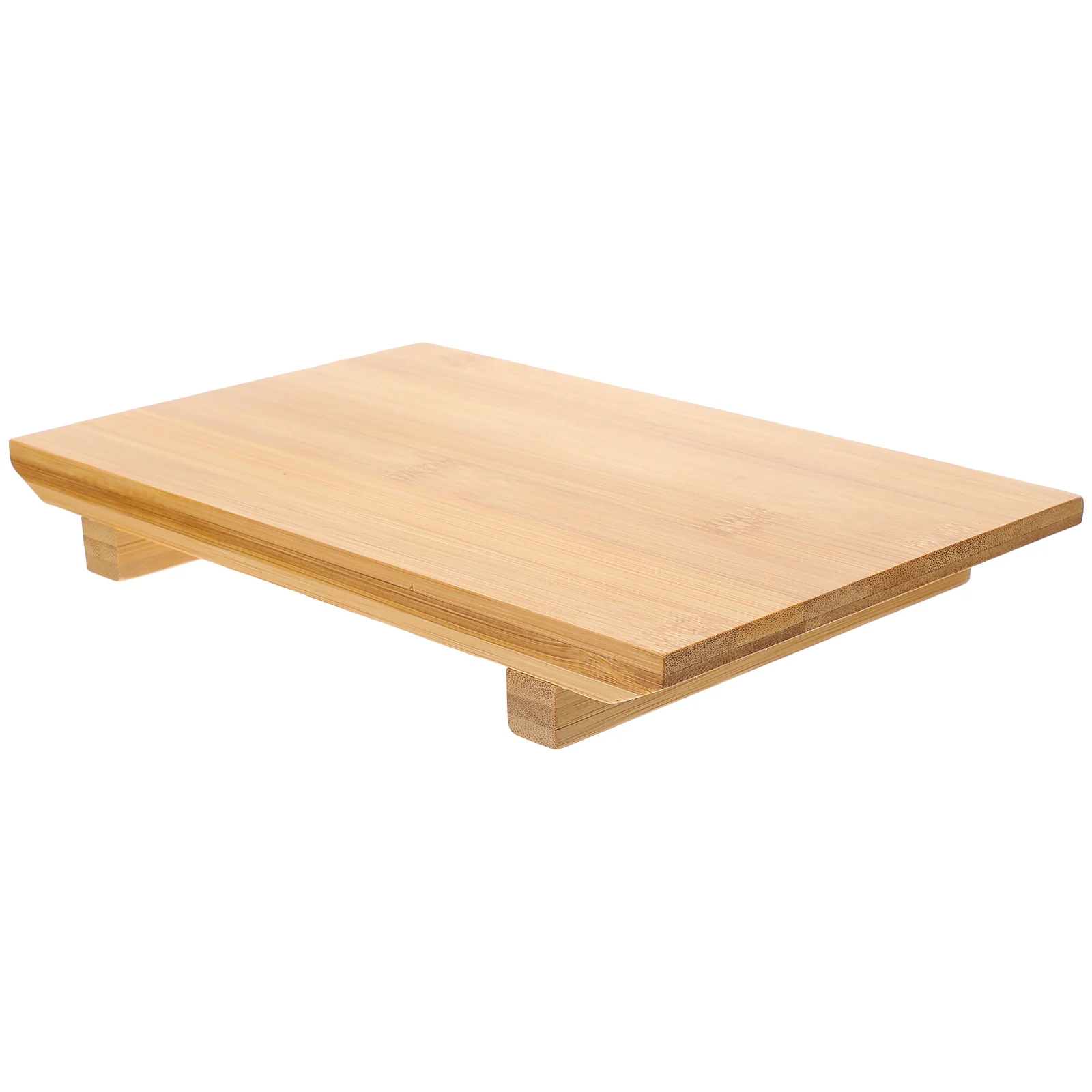 

Bamboo Tray Serving Party Snack Cutting Boards Bracket Desktop Plate Nuts Fruit