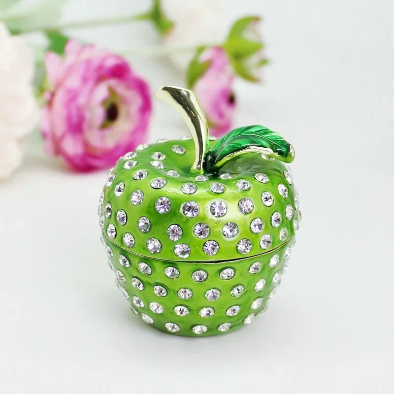 SHINNYGIFTS Рождественская подарочная коробка ручная роспись золотое яблоко