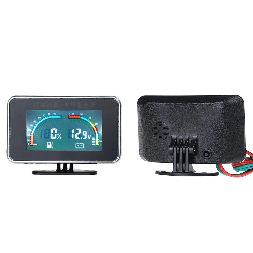 

NEW Fuel Gauge Diesel Fuel Gauge Temp Meter Universal Water Temperature Water Temperature Gauge Car Truck DC 12V 24V