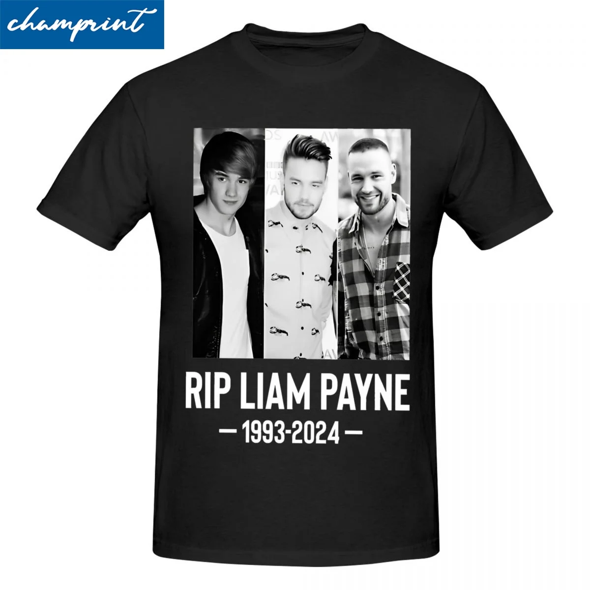 LIAM PAYNE RIP 1993 - 2024 T-Shirts for Men Women 1D Directiond Cotton Tee Shirt Crewneck Short Sleeve T Shirts Summer Clothing