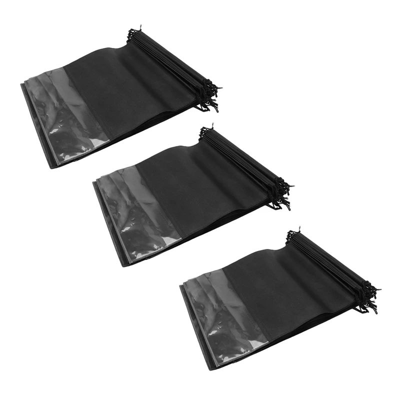 

72Pcs Travel Shoe Bags Waterproof Non-Woven With Rope For Men And Women Large Shoes Storage Pouch Organizers