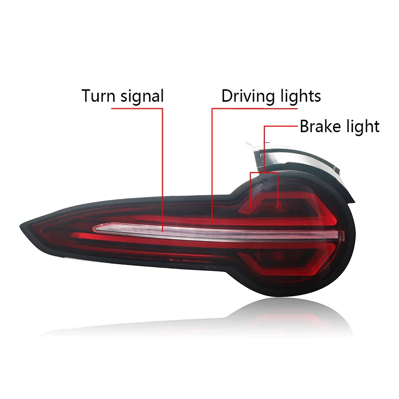 Для Mazda MX-5 MX5 2016-2020 Автомобильные задние фонари в сборе DRL Задний фонарь