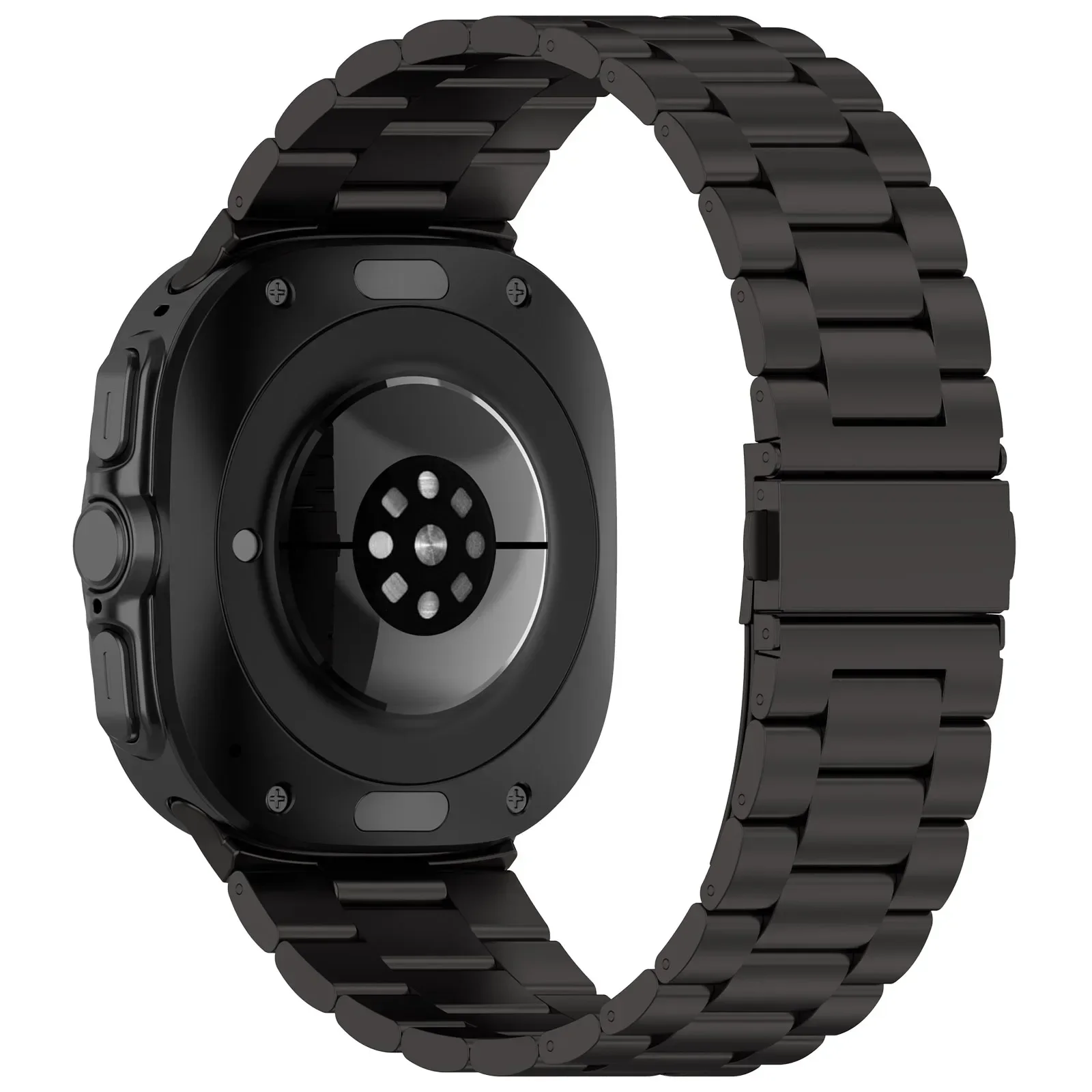 Фото Металлический ремешок для Samsung Galaxy Watch 8 Ultra, 47 мм, складная застежка из нержавеющей стали, браслет для Galaxy Watch 7 Ultra, аксессуар Correa №3