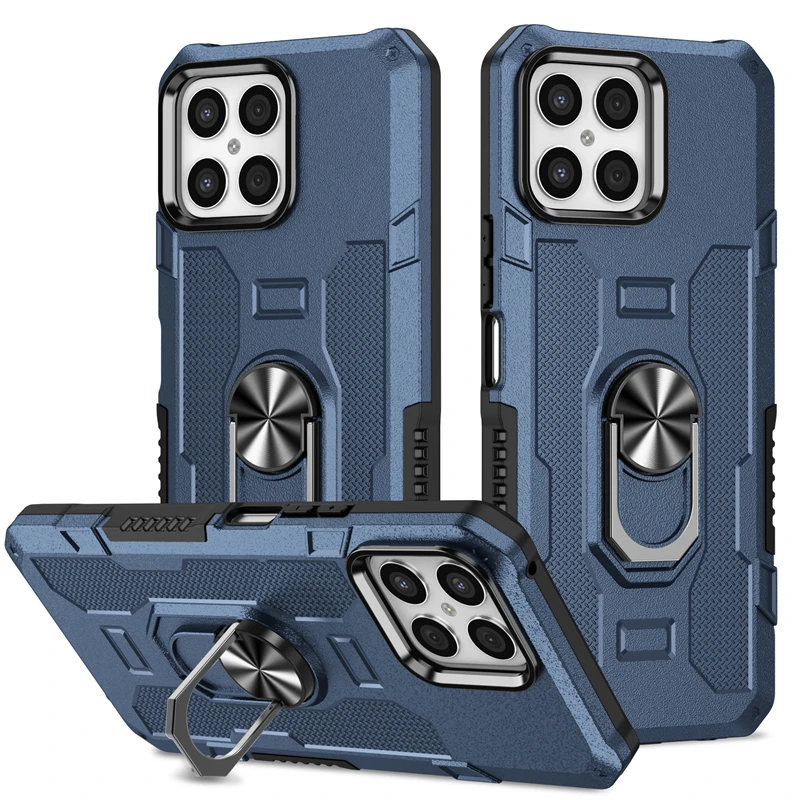 

Чехол для Honor X7 X8 X9, роскошный магнитный автомобильный чехол-подставка с кольцом-держателем, чехол для телефона Honor X8 X 6 7 8, противоударный чех...