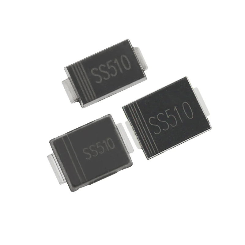 (10 шт.) SS510 SMD диод Шоттки SMA/SMB/SMC 5A100V SS5100 SMD