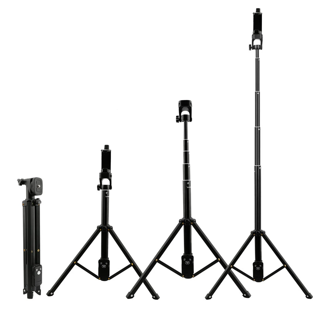 Селфи-Палка с дистанционным управлением по Bluetooth, штатив для беспроводного телефона, штатив из алюминиевого сплава, складной монопод для iOS/Android Gopro