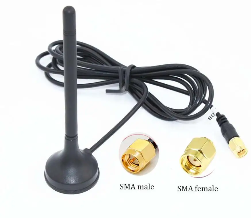 10pcs/lot High Gain 5G Wifi Antennas SMA Connector Wireless Network External Magnetic Base Station 4G LTE Antenna