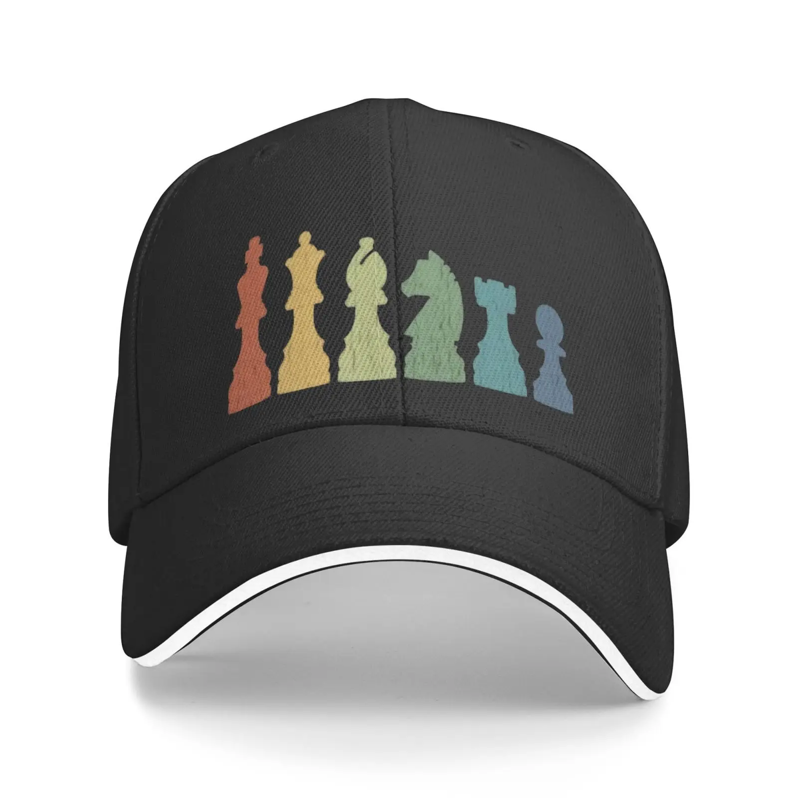

Chess Pieces Board Lover Player Themed Hats For Men Cap Female Hip Hop Caps Man Cap Adventure Time Caps Wool Beanie Men's Caps