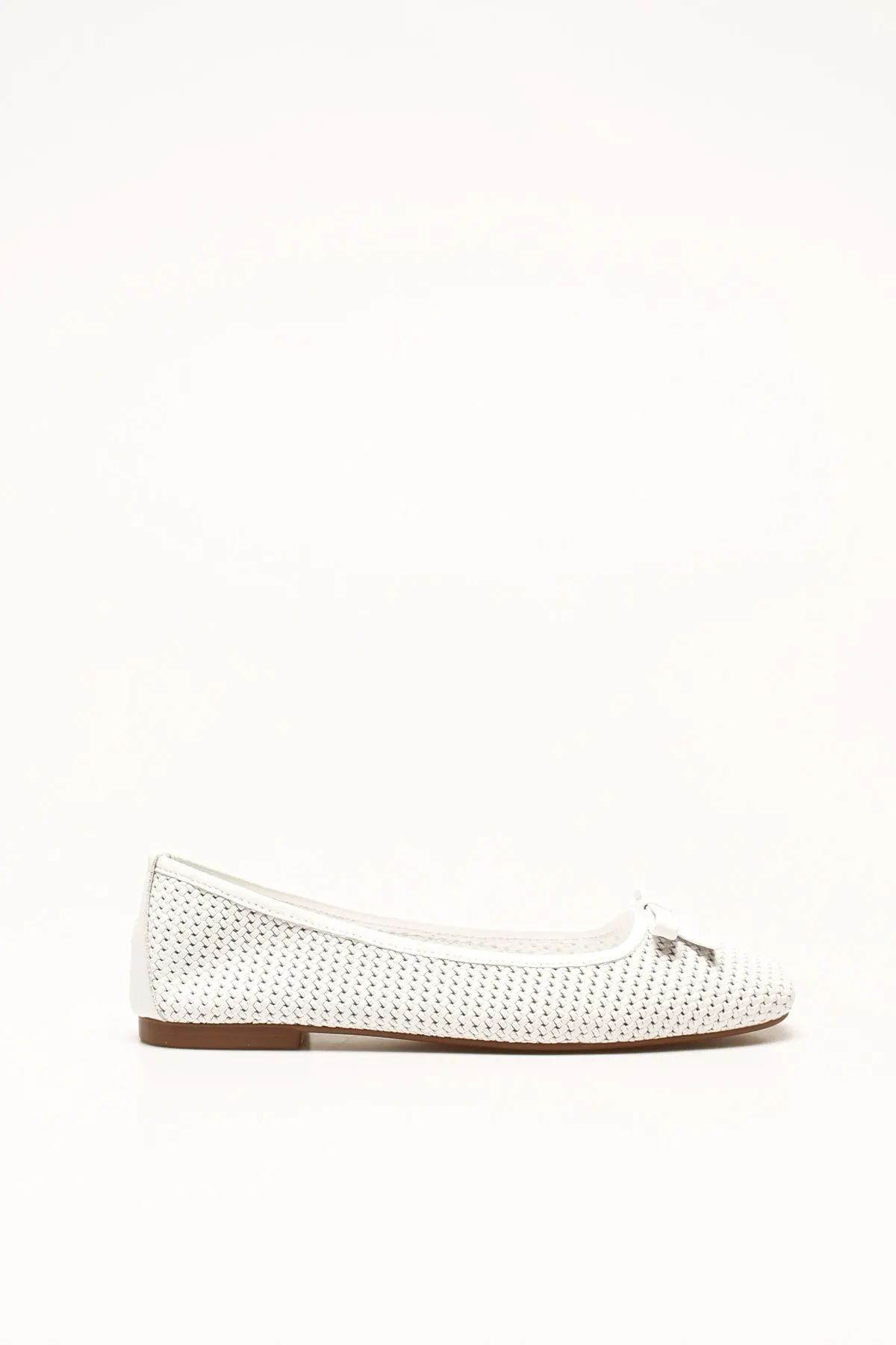 

Fashion Style Genuine Leather White Daily Flat Shoes