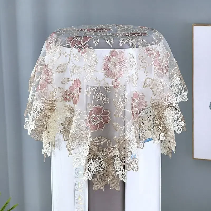 Пасторальные пылезащитные чехлы универсальный бытовой кружевной пылезащитный