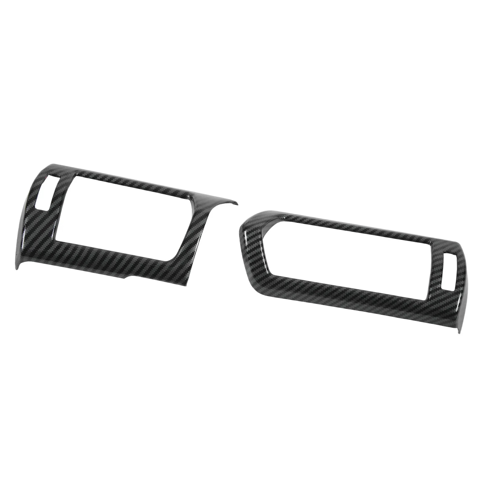 2 шт. Кондиционер вентиляционное отверстие отделка крышка углеродного волокна