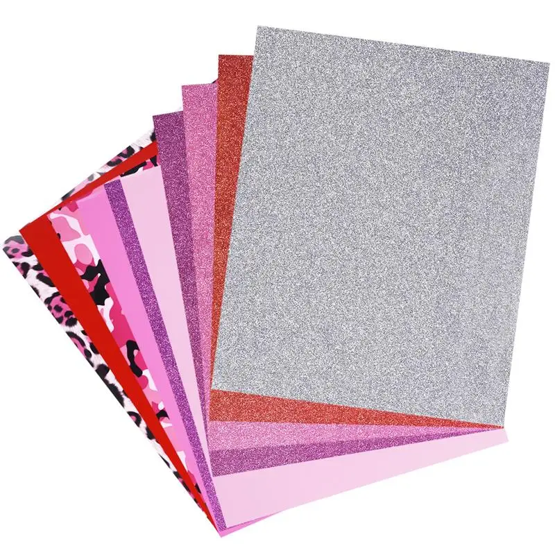 

Valentine'S Day 1 Peice 25*30cm Stretch Matte PU Heat Transfer Vinyl Film Cutting Heat Press Vinyl Film Iron-On HTV T-Shirt