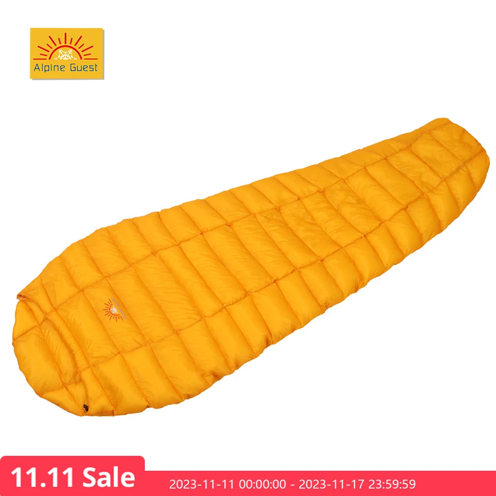 

10D Ultra Light Waterproof Goose Down Sleeping Bag for Camping and Hiking Adult Outdoor Ultralight Sleeping Bags