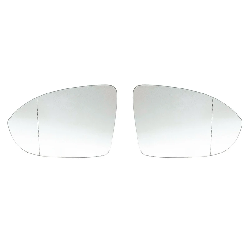 

Car Front Heated Side Door Wing Rear View Mirror Lens Glass For VW Golf Mk8 2020 2021 2022