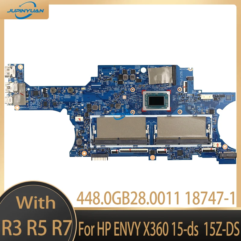 

Материнская плата 18747-1 для ноутбука HP Envy X360 15-DS 15 м-ds, системная плата ЦП: Искусственная яркость DDR4, диагностика 100%