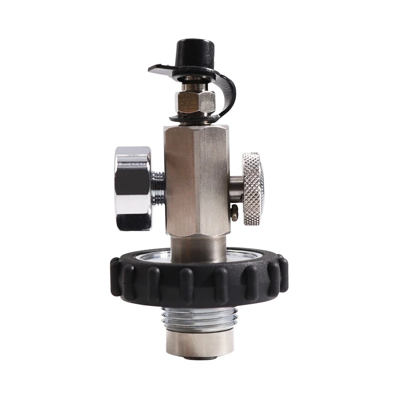 

5000PSI PCP Stainless Steel Tank Fill Station Station 300Bar Din Valve With Quick Fitting