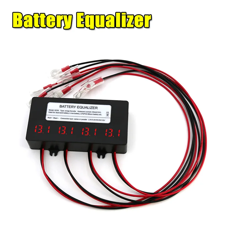 HC02 Эквалайзер батареи для батарей 12/24/36/48 В Балансировщик ...