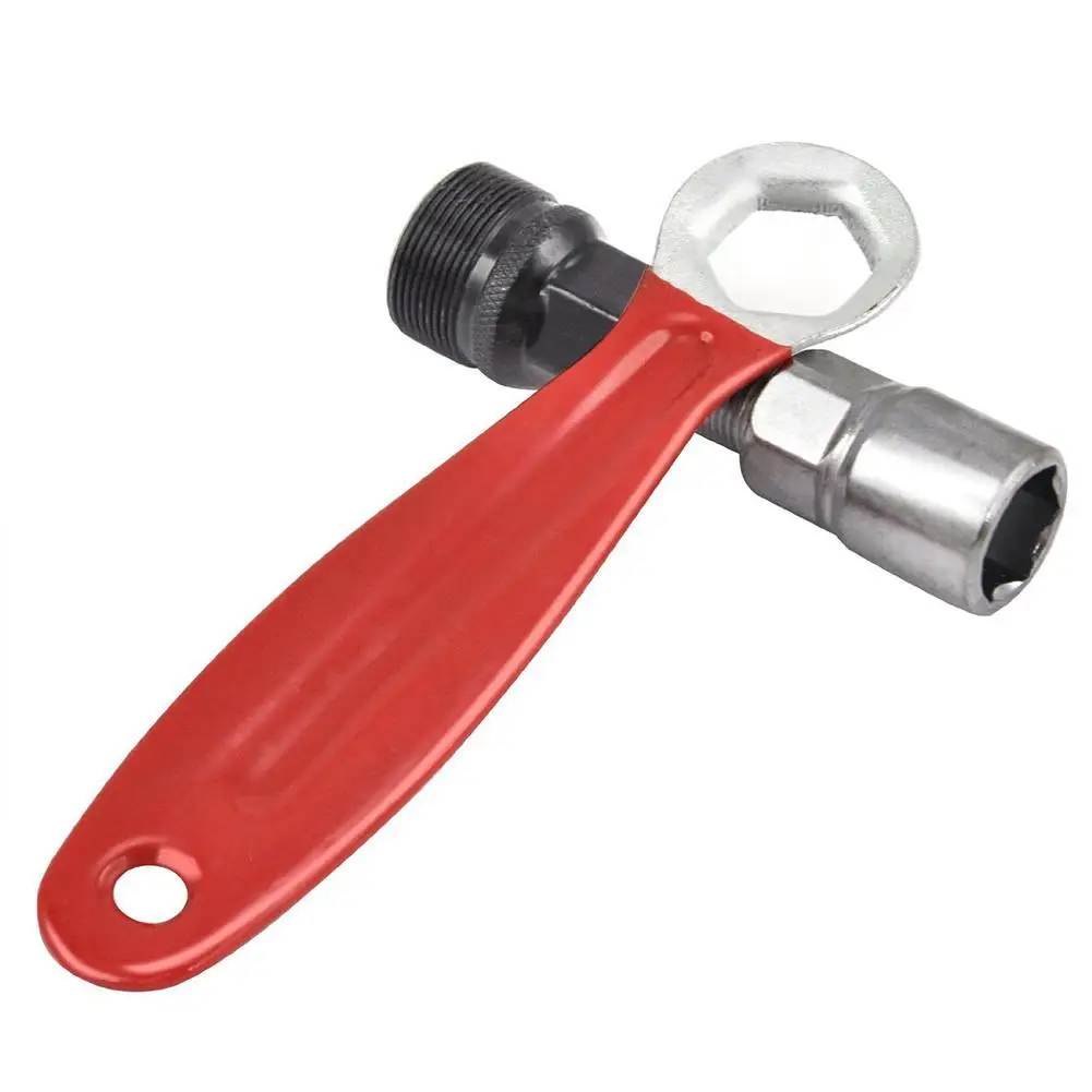

Bicycle Crankset Removal Tool Pedal Bike Crank Extractor Bottom Bracket Remover Gadget Spanner Wrench Crank Puller Tool hot sale