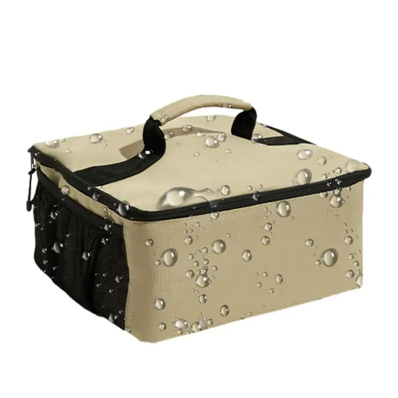 

Camping Stove Storage Bag Handbag Outdoor Camping Hiking Stove Protector Large Moving Boxes Handbag 26x24x13CM Outdoor Camping