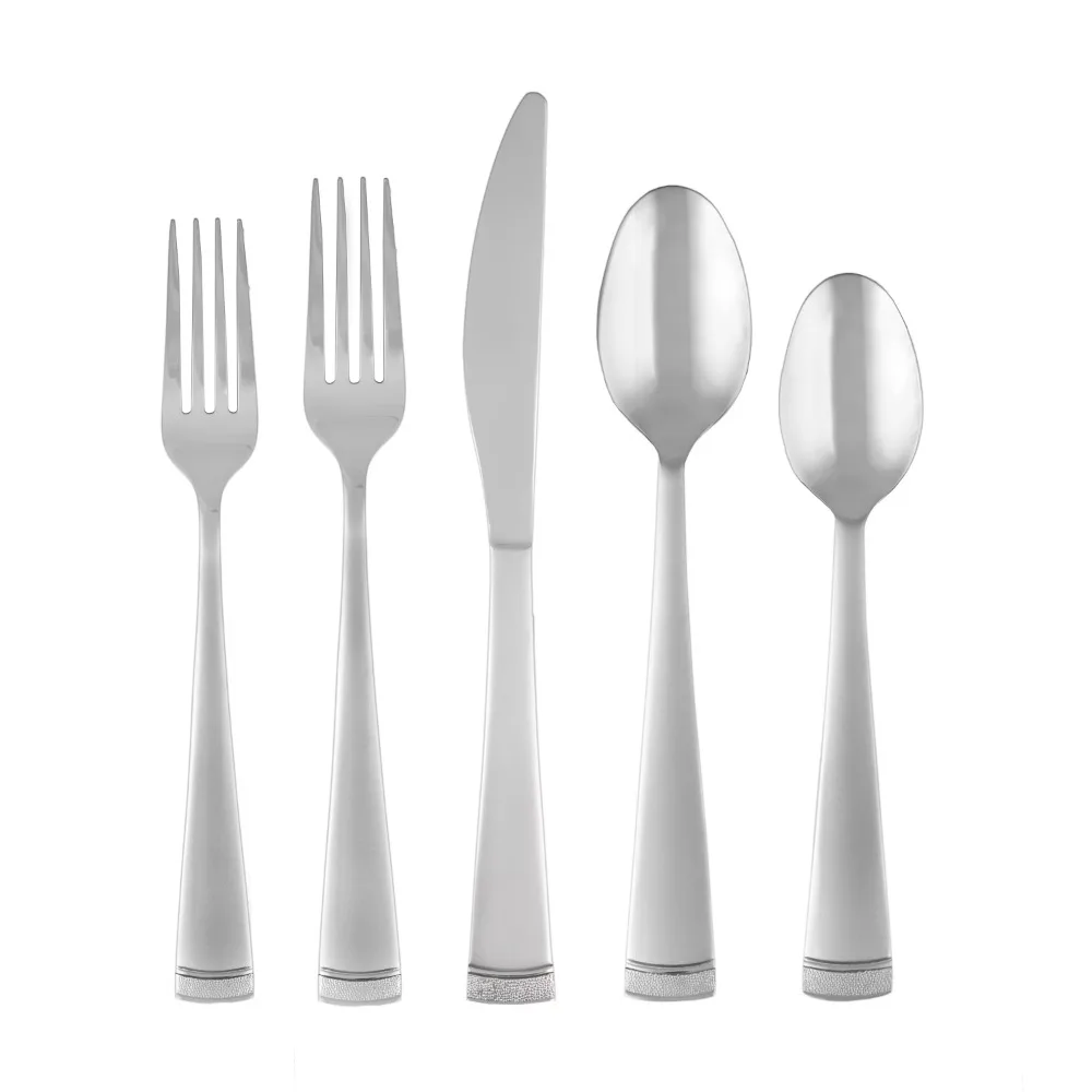 With Chrome Buffet, Service For 8cutlery Tableware Spoon For