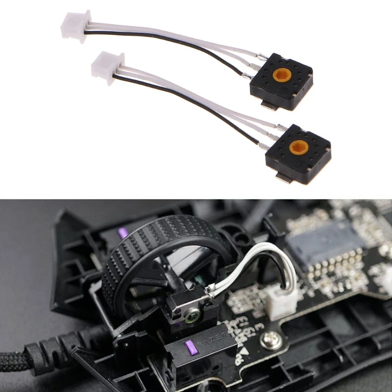 2Pcs Yellow Core   for razer Mouse  Tournament Edition HYPER