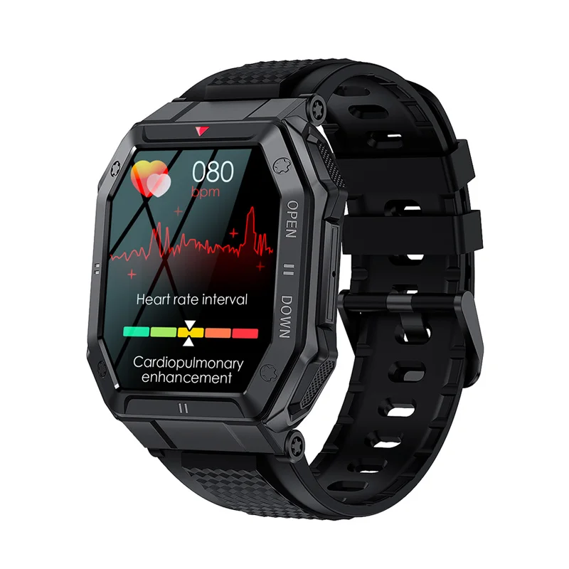 

Новинка 2023, мужские умные часы K55 с Bluetooth, умные часы с монитором здоровья, водонепроницаемые часы для Android, IOS, пользовательский циферблат, для спорта на открытом воздухе