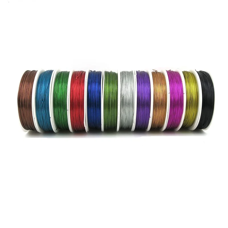 

Цветная железная проволока, 0,5 мм, 40 м, для проектов «сделай сам»