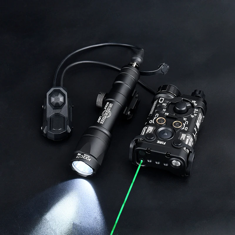 Металлическая тактика NGAL красный зеленый синий индикатор Surefire M300A M600C охотничий