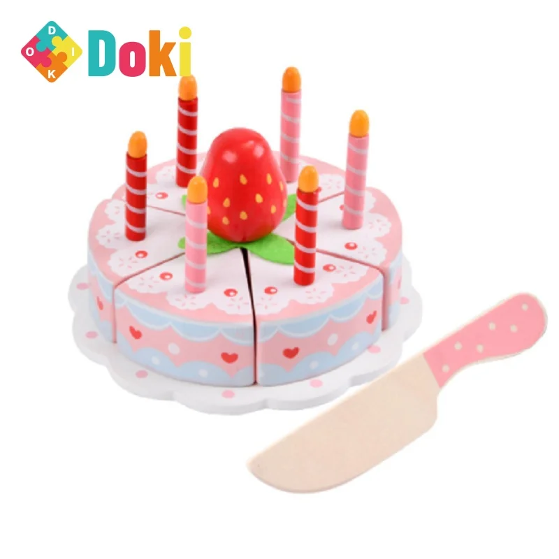 

DokiToy Princess Party Cake Players Fun Kitchen Ability Training 3-6 Years Old Visual and Intellectual Development Toys New 2022