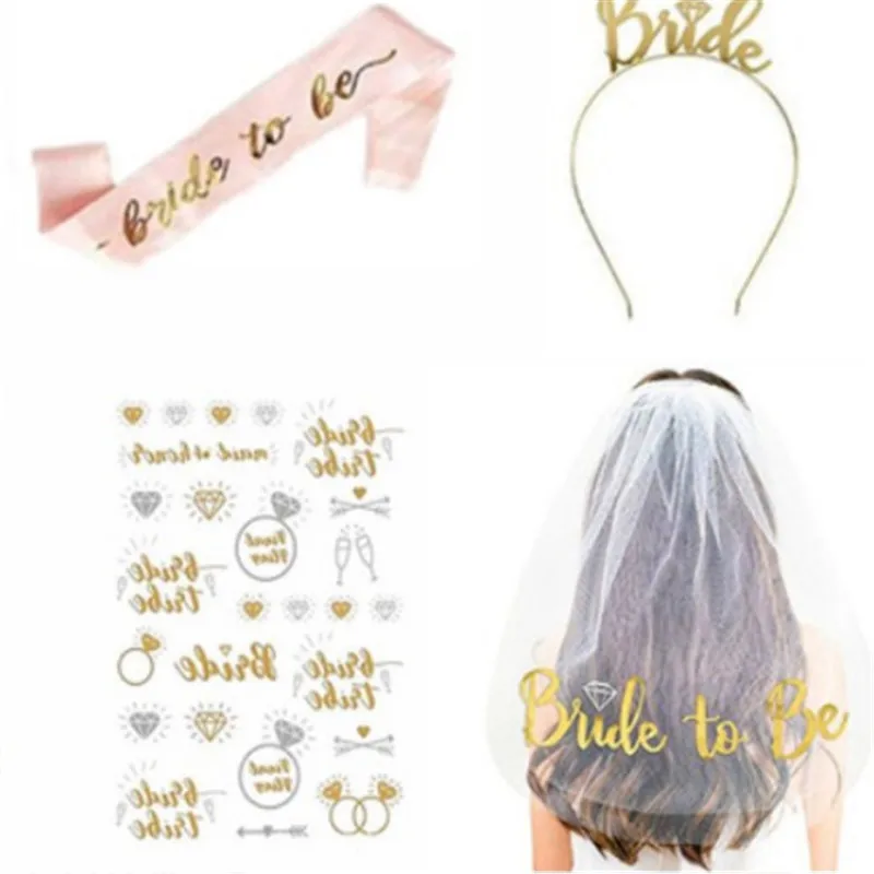 1 комплект атласная Фата для невесты |