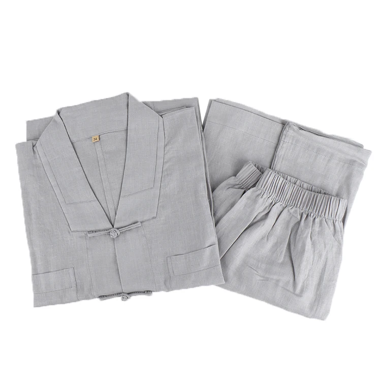 

Буддистская одежда Shaolin монашеские костюмы из хлопка и льна, Lohan Arhat, наборы кунг-фу, костюм дзен для медитации