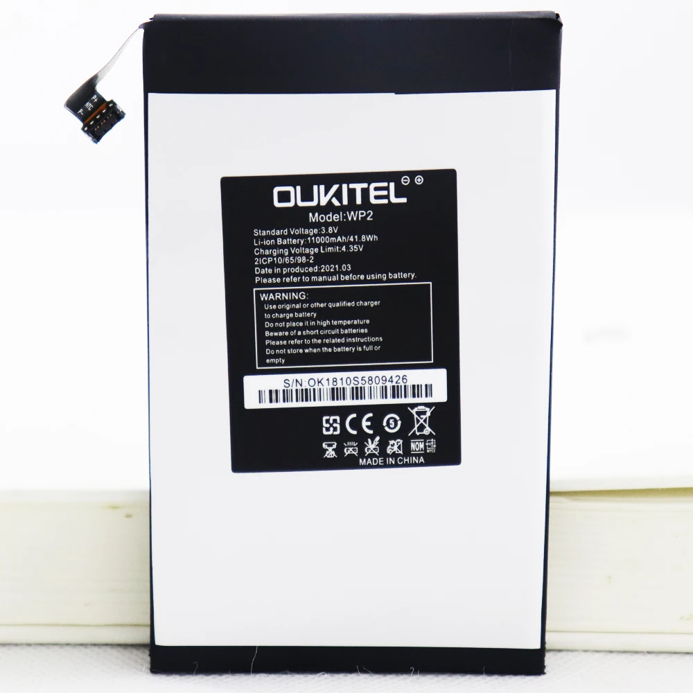 Сменный аккумулятор ISUNOO 11000 мА · ч для OUKITEL WP2 WP 2 с инструментами ремонта |
