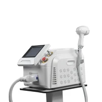 diode laser multi wavelengths hair removal machine 755 808 1064nm with cooling head painless epilator face body hair removal