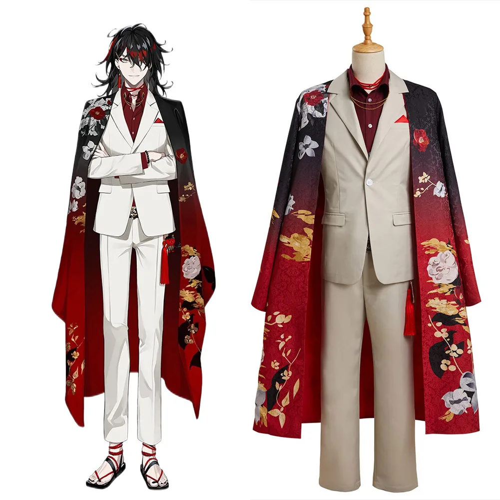 

Vtuber Luxiem Vox Akuma Cosplay Costume Outfits Halloween Carnival Suit