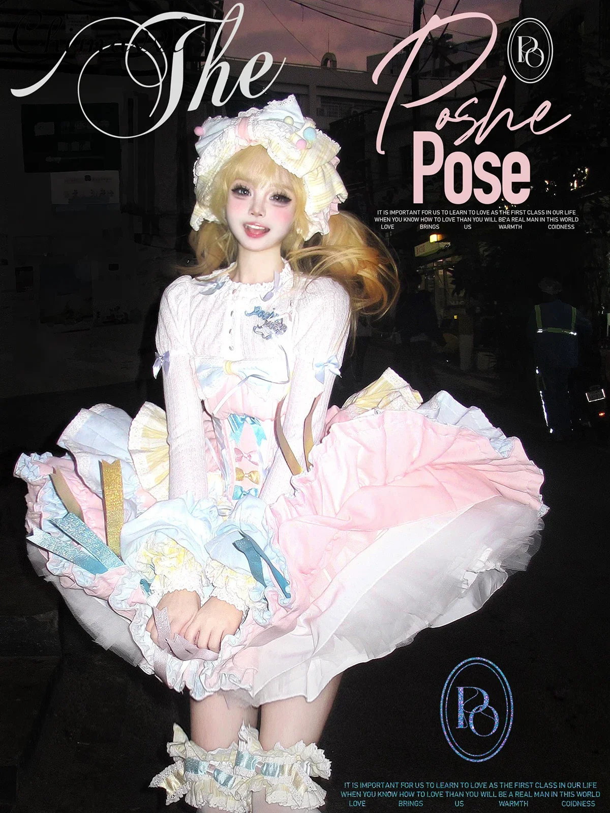 Лолита милое платье для девочек в саду дня рождения весна-лето новинка 2024 милые