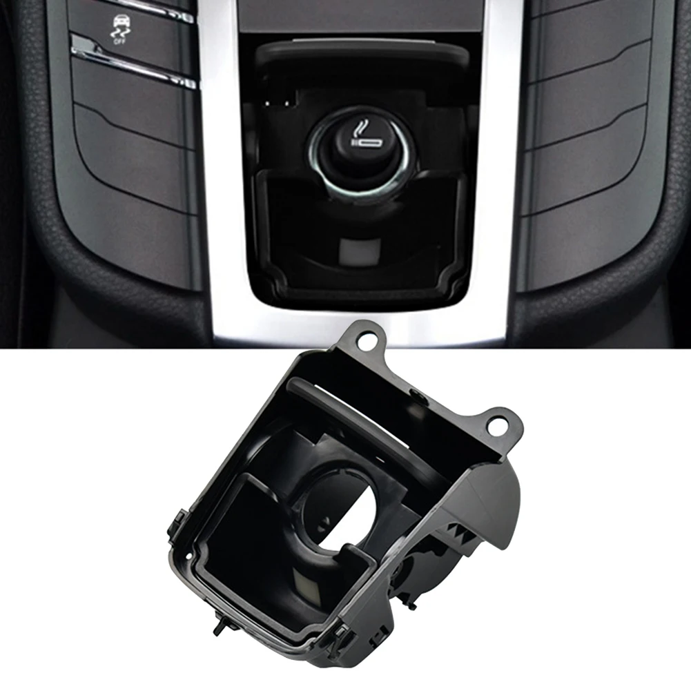 

1pc Car Ashtray Assembly Black ABS Central Console With Inner Liner For Porsche -Macan 95B 2014-2020 Durable Interior Part