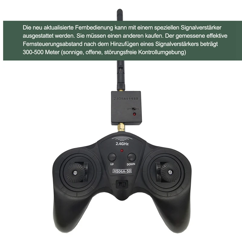 

Передатчик 2,4G 6-канальный приемник дистанционного управления DC 6-15V DIY Модель автомобиля Корабль 50 метров