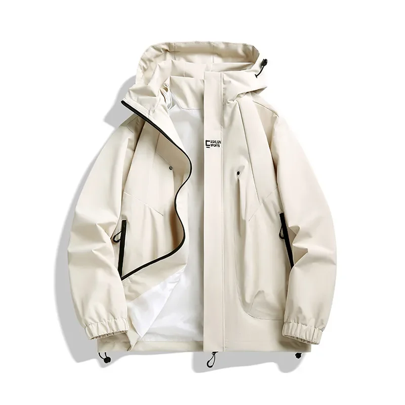 Новинка 2024 весенне-осенняя мужская повседневная толстовка с капюшоном