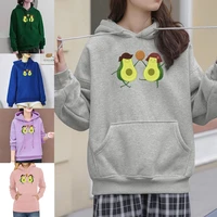 fashion menswomens hoodies 2022 new casual hoodies sweatshirts unisex avocado series printing long sleeve sweatshirt tops