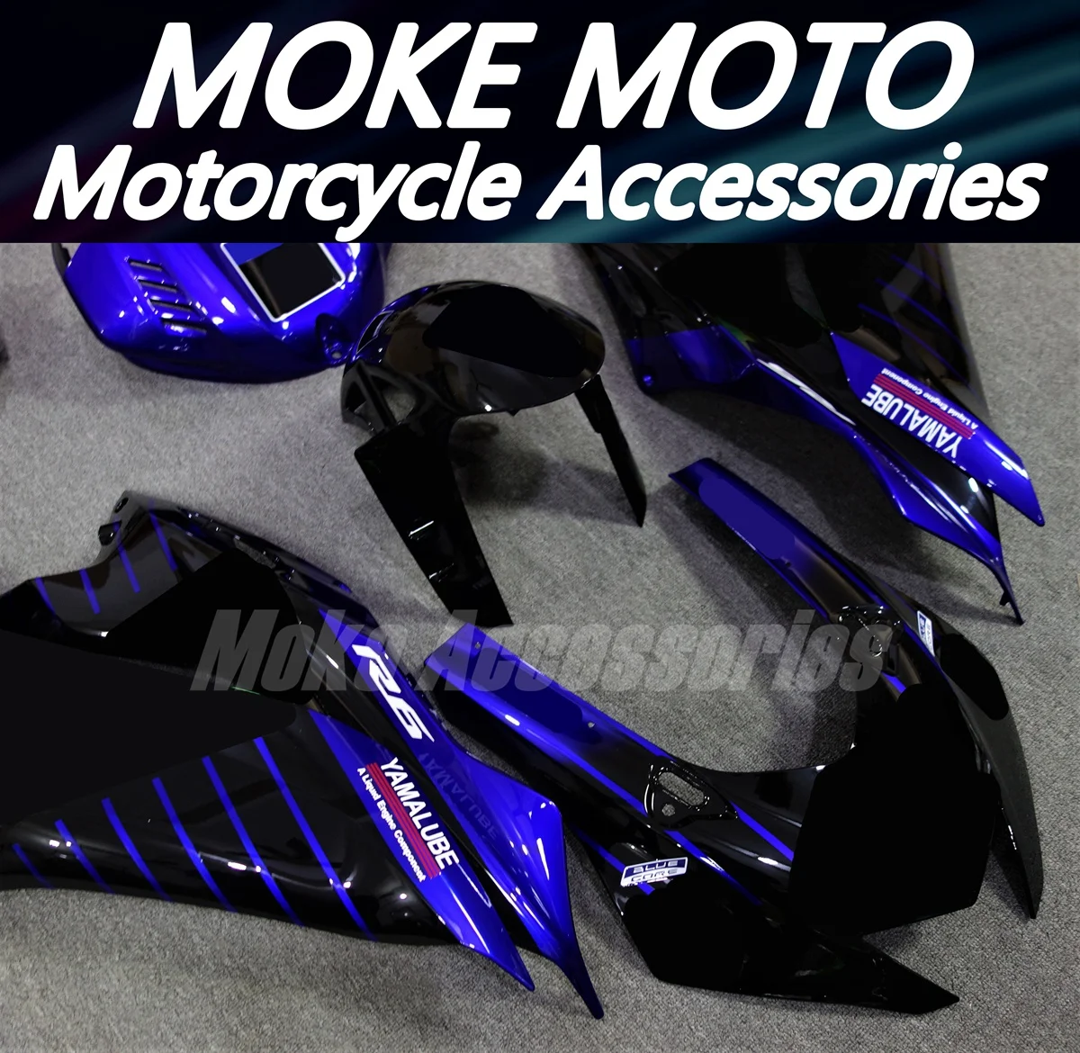 Комплект обтекателей подходит для Yzf R6 2017 2018 2019 2020 2021 2022 2023 комплект кузовных