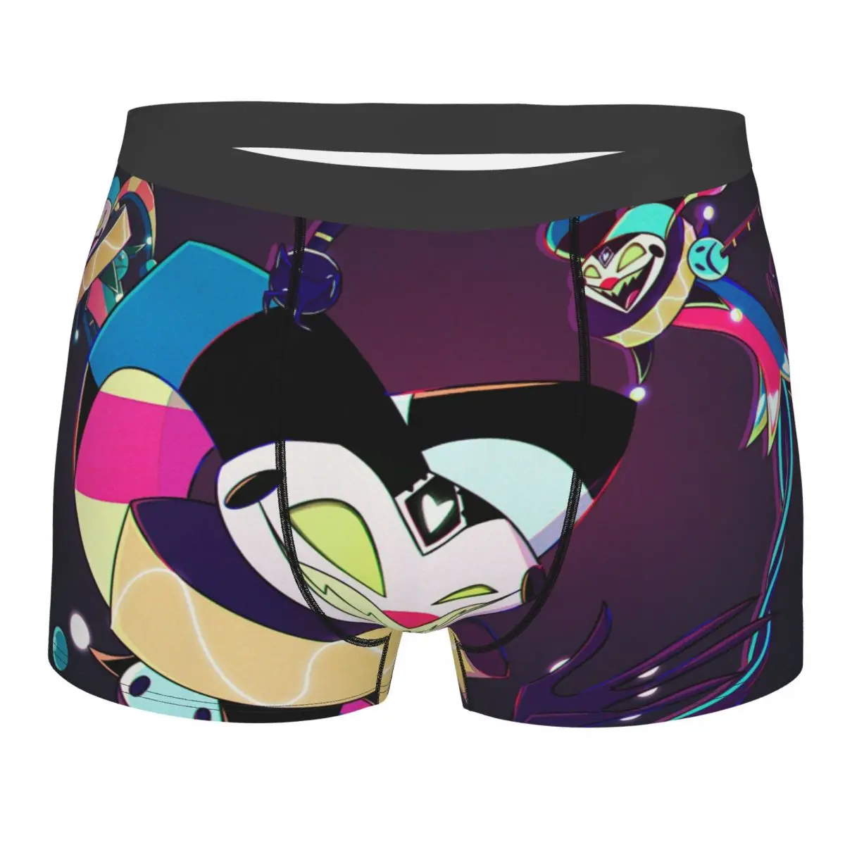 

Robo Fizz Men Boxer Briefs Underwear Helluva Boss Blitzo Adult Animation Highly Breathable High Quality Sexy Shorts Gift Idea