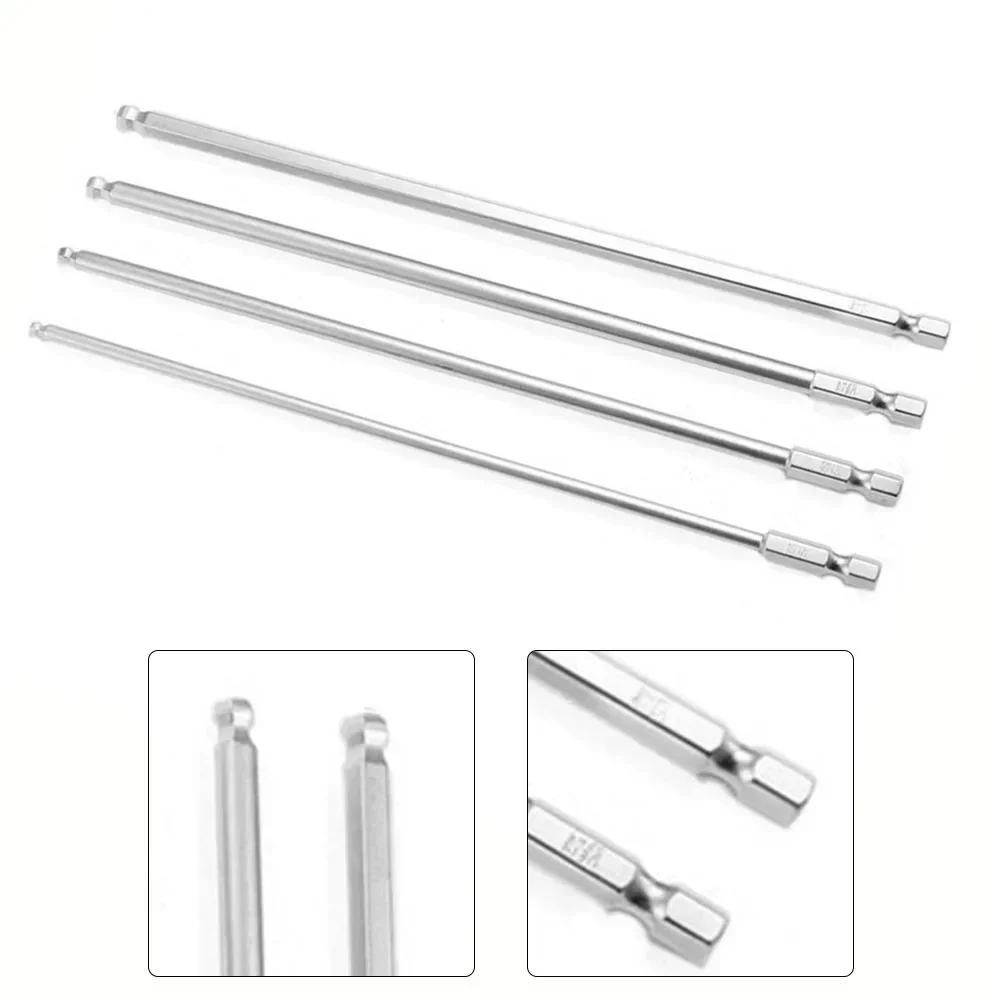 1 шт. отвертка длиной 200 мм H3/H4/H5/H6 легированная сталь шестигранный хвостовик