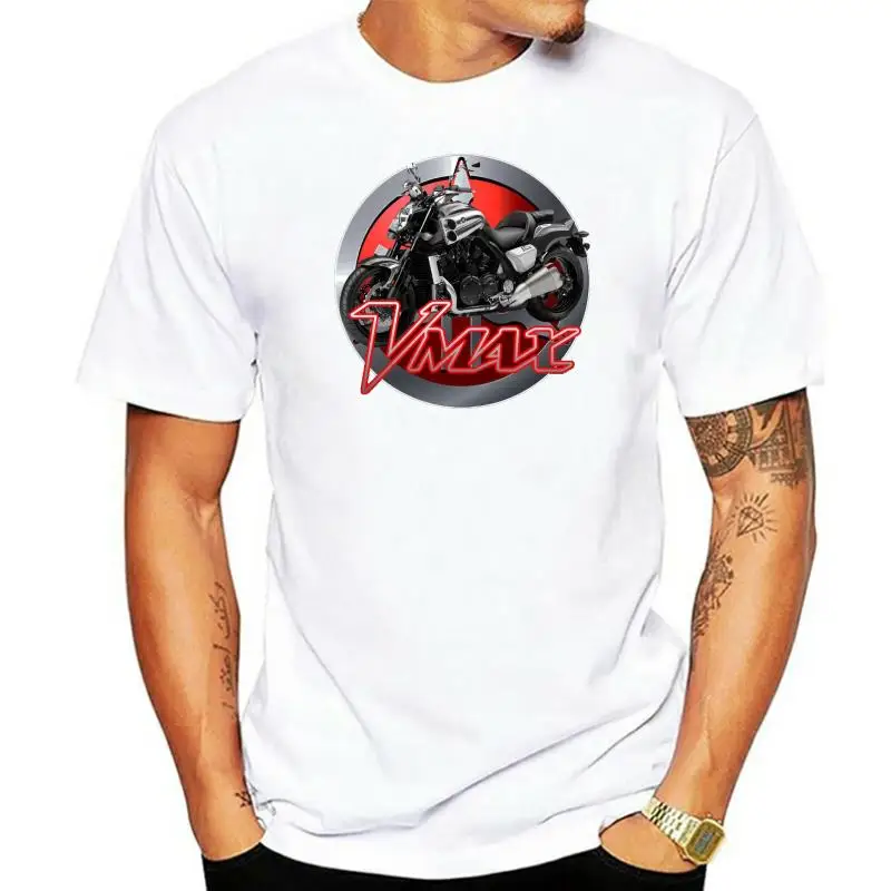 

2022 Hot Sale Summer V-MAX MOTORCYCLE Superbike Fans T-SHIRT 100% Cotton Tee Shirt