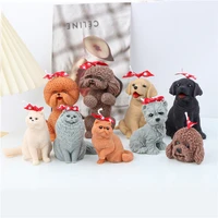 a variety of pets epoxy resin silicone mold for diy handmade ornaments plaster eardrop jewelry kids toys key chain fondant mould